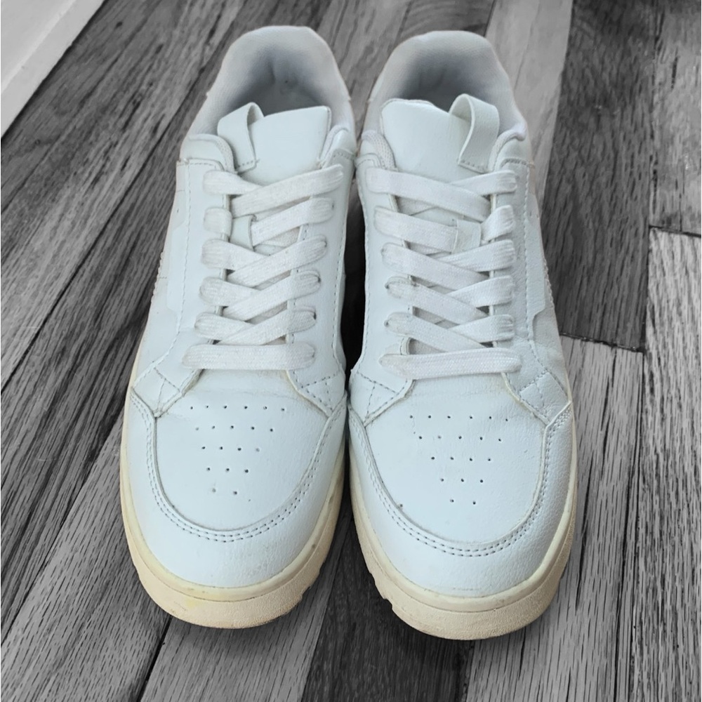 Zara White Chunky Platform Sneakers Unisex / Women’s Sz 7 - 7.5 EU 38